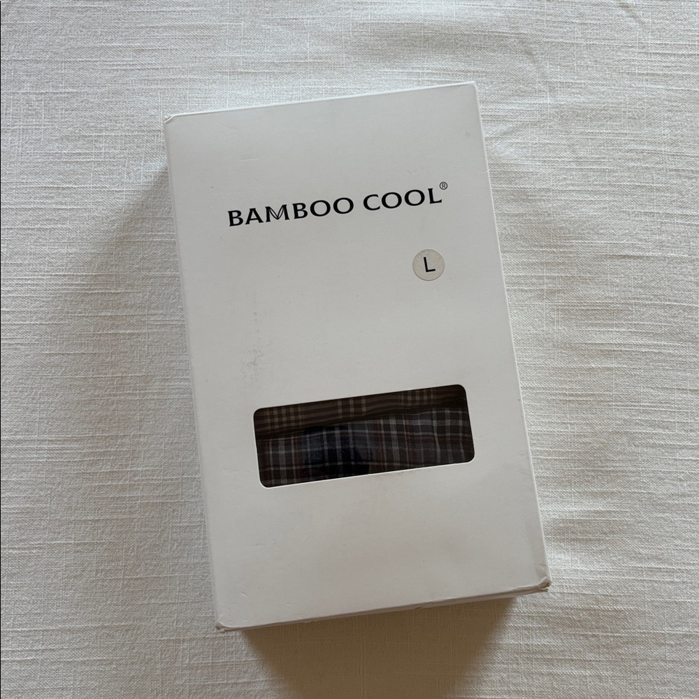 BAMBOO COOL 6-Pack Mens Woven Boxers - Size L (36-38”) NWT